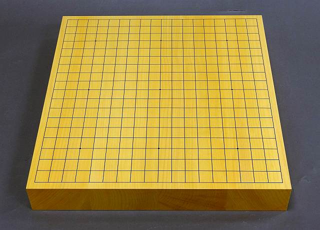 Japanese Kaya Table Go Board [6cm thick, Straight grain]