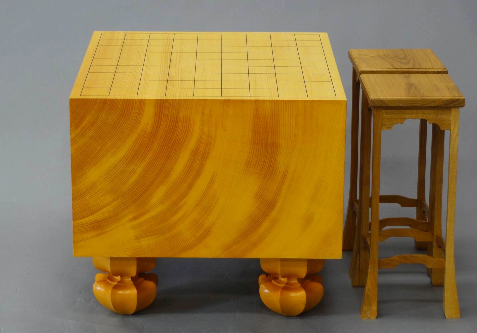 Hyuga Kaya Shogi Board from Aya Forestry Office [20.6cm thick, Ten-masa]