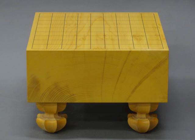 Hyuga Kaya Shogi Board [13.0cm thick, Ki-omote]