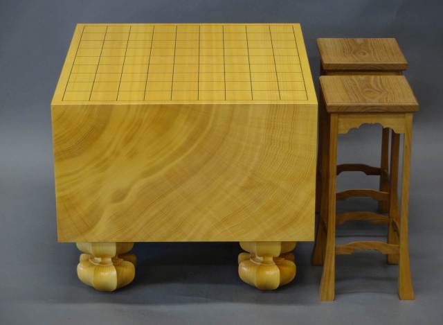 Hyuga Kaya Shogi Board from Aya Forestry Office [19.7cm thick, Ten-masa]