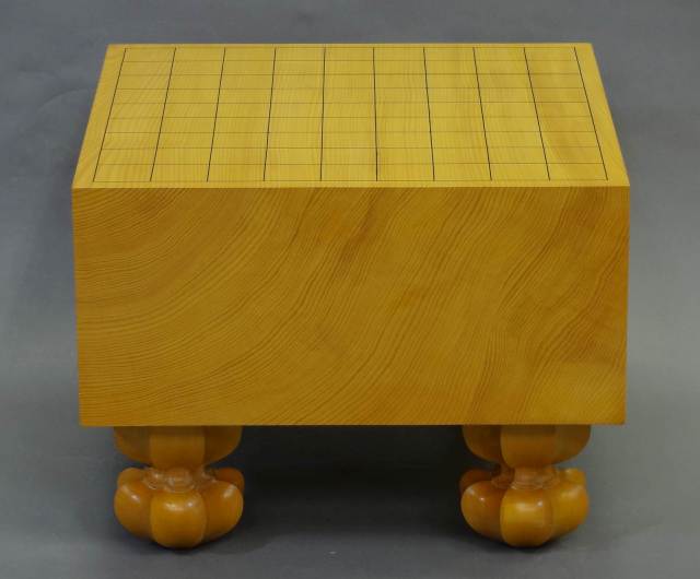 Hyuga Kaya Shogi Board [15.1cm thick, Ten-masa]
