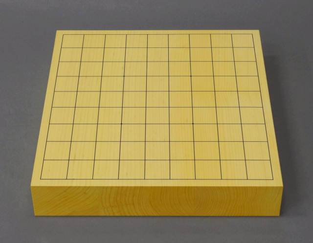 国产材榧 [二寸厚・柾目将棋盘]