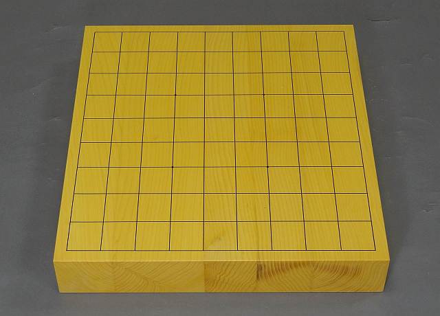 Japanese Kaya Table Shogi Board [6cm thick, Straight grain]