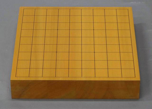 Japanese Katsura Table Shogi Board [6cm thick, Straight grain]
