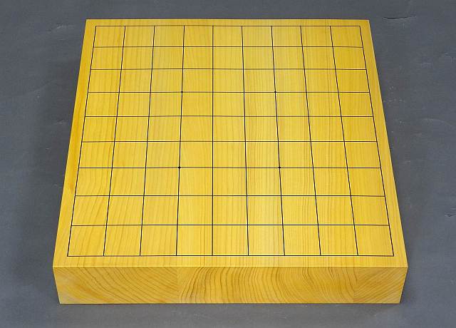 Japanese Kaya Table Shogi Board [6cm thick, Straight grain]