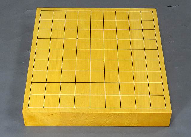 Japanese Kaya Table Shogi Board [6cm thick, Straight grain]