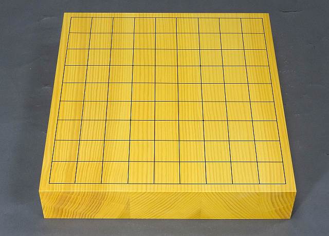 Japanese Kaya Table Shogi Board [6cm thick, Straight grain]