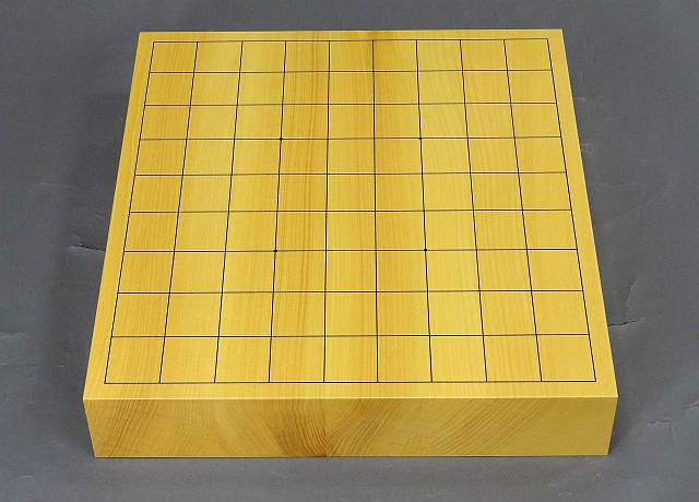 Japanese Kaya Table Shogi Board [6cm thick, Straight grain]