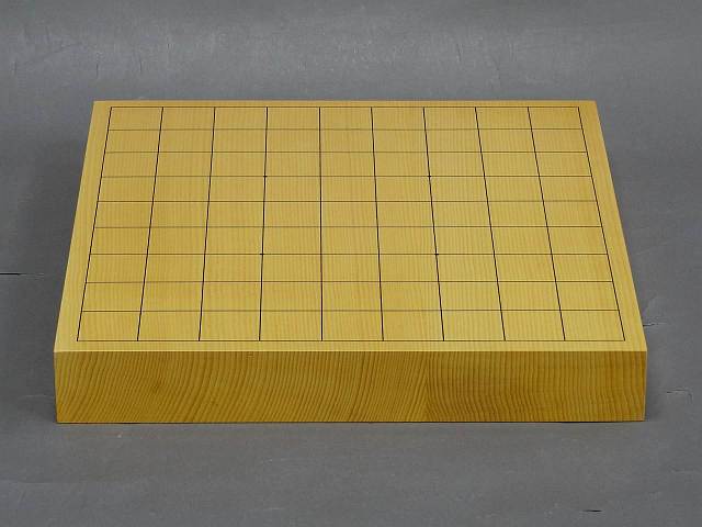 国産材榧 [一寸五分厚・柾目ハギ卓上将棋盤]