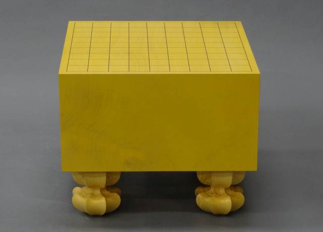 Japanese Kaya Shogi Board [17.3cm thick, Ten-masa]