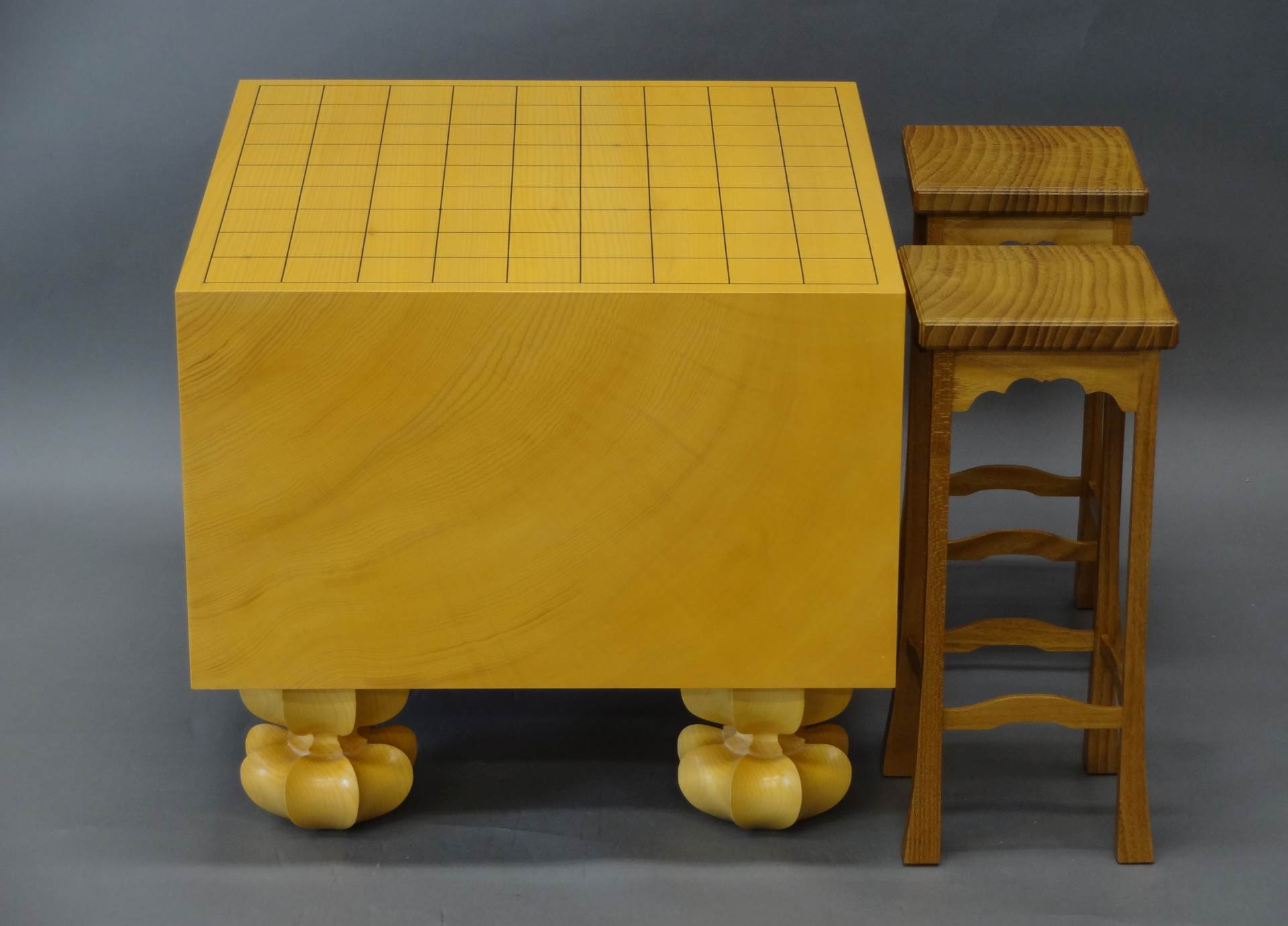 Shogi Shogi Board Wooden with feet Thickness approx. 11cm